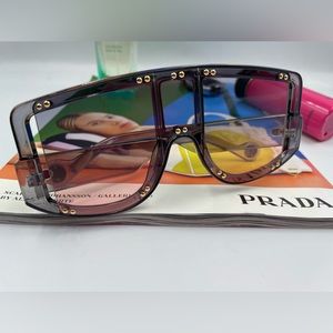 😎Cute Gray/Pink Sunglasses